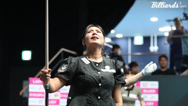 '3회 연속 우승' 도전 스롱, 김가영과 준결승까지 동행…결승서 만날까