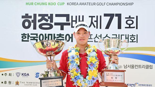 ‘국가대표 에이스’ 김민수, 올해 준우승 징크스 떨치고 허정구배 2연패
