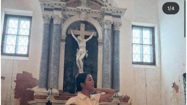 이민정이 인스타에 올렸다 욕먹은 사진 반전