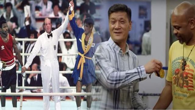'1988 서울 올림픽' 오심 논란 복싱선수 박시헌, 35년만 '로이 존스 주니어'에 금매달 전달 