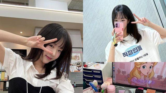 지예은, 활동 중단 선언 그 후…‘직장인들2’ 촬영 현장 공개