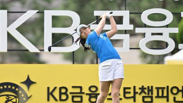 유현조, KB금융 스타챔피언십 3R서 이틀 연속 단독선두…박결, 이글 잡고 선두와 1타차