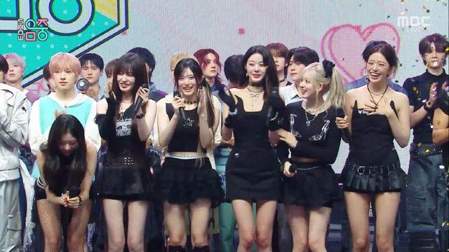 아이브, '음악중심'도 1위… 71번째 음방 트로피