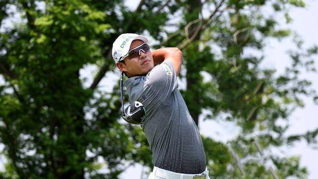 문도엽, KPGA 파운더스컵 3라운드서 1위 도약… 16계단 점프