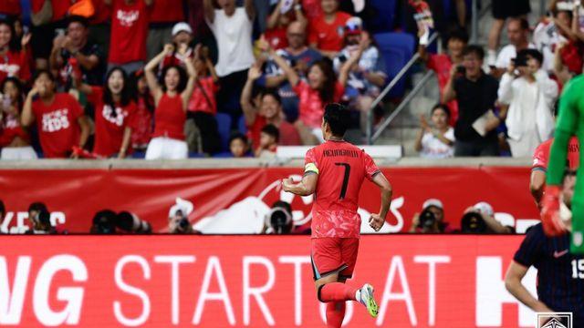 미국서 자리잡은 손흥민, 1골 1AS 맹활약...한국, 미국에 2-0 시원한 승리