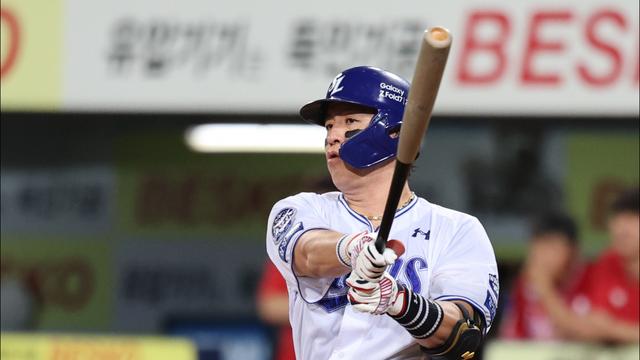[SD 대구 라이브] ‘포수로는 최초’ 삼성 강민호, 역대 7번째 통산 350홈런 고지 밟았다