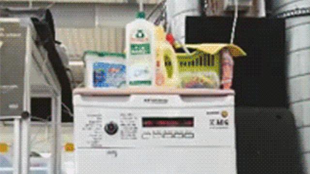 쉬지 않고 돌아가는 세탁기의 비밀.