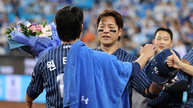삼성, 기적의 가을야구행 ~ing…'강민호 350호 홈런+원태인 11승' 한화전 4-3 승리→4위 수성! [대구:스코어]