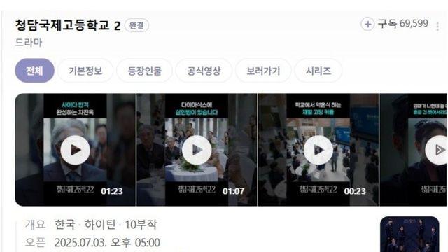 온갖 막장 요소는 다 때려박았다는 웹드