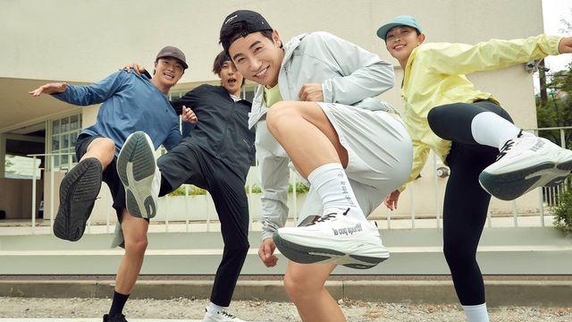 르꼬끄, 유세윤과 러닝 캠페인…'미워도 다시 한 런'