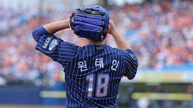 '포수도, 사령탑도 극찬했는데' 원태인, 왜 