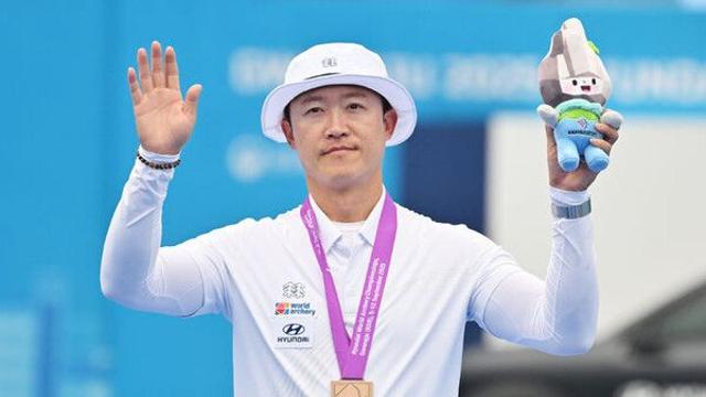 양궁 컴파운드 최용희, 광주 세계선수권 개인전 銅…대회 첫 메달