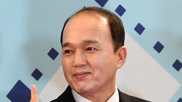 머리 기른 김광규 상상도