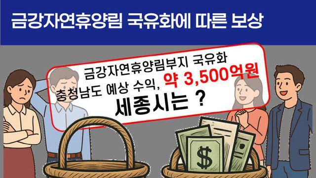 세종시 금강수목원, 불투명한 미래...충남도만 실익 우려