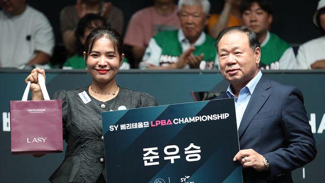 'LPBA 4차 투어 준우승' 스롱, 
