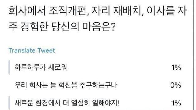 회사에서 조직개편, 자리 재배치를 자주 경험한 직장인의 마음.jpg