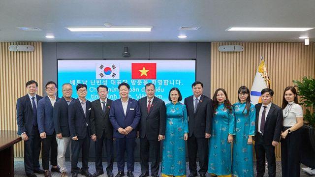 베트남 닌빈성 대표단, 상호 협력 아산시 방문