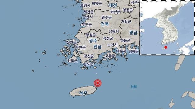 [속보] 제주 해역에서 규모 2.1 지진…피해 예상 없어