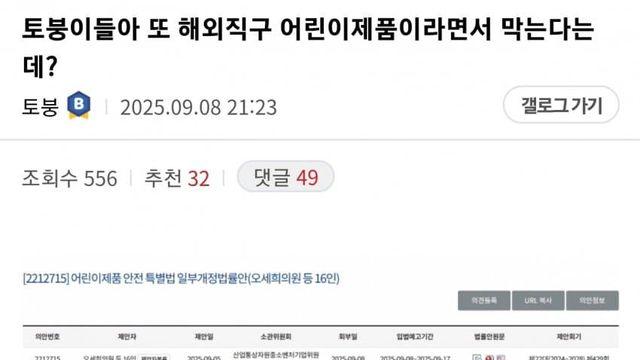 안 죽지도 않고 다시 돌아온 직구규제