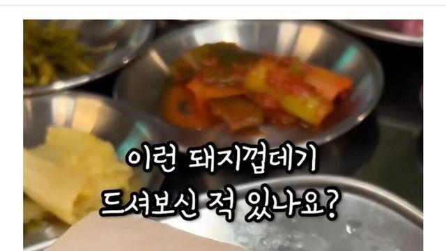 정육업자들이 난리를 쳤던 유투브 쇼츠 