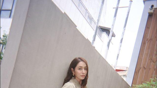 '이병헌♥' 이민정, 클래식 트렌치코트로 가을 감성 물들이다