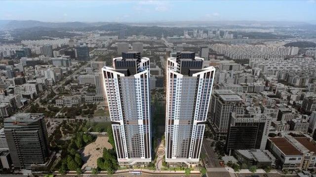 현대건설, 브랜드 오피스텔 '힐스테이트 둔산' 분양