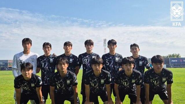 한국 U-17 축구대표팀, 크로아티아 친선대회서 1승 2패 마무리