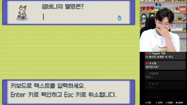 포켓몬 게임 방송 특