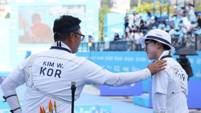 '충격' 한국 양궁, '사상 최초' 세계선수권 혼성 단체 金 놓쳤다…안산 10점 실패→스페인에 2-6 완패