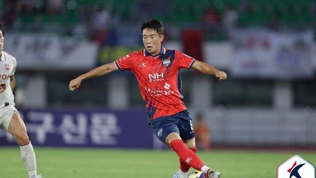 '김천 무패 주역' 이승원, 이달의 영플레이어상 수상…시즌 두 번째