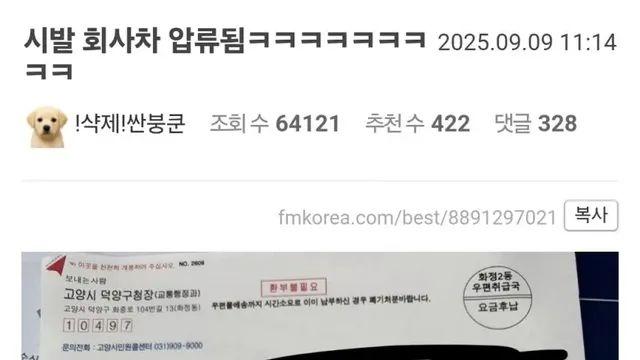 어메이징한 회사차 압류 사유,,