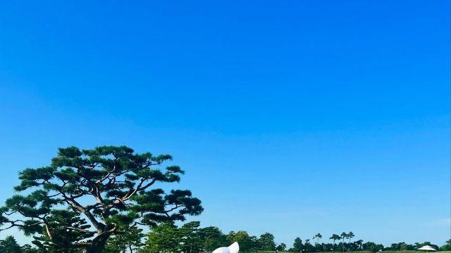 수현, 필드 위 심플 시크 골프룩으로 눈길