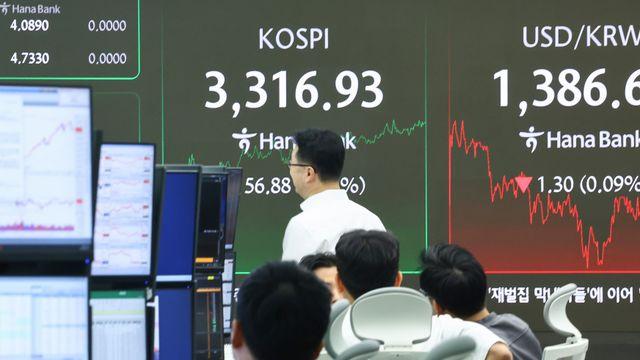 코스피 장중 3,316.55…사상 최고점 돌파