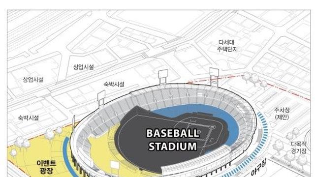성남시 프로야구 시대 열 '야구 전용구장' 밑그림 나왔다