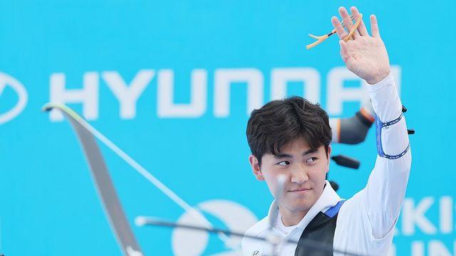 김제덕, 광주 세계양궁 개인전 동메달…생애 첫 메이저대회 입상