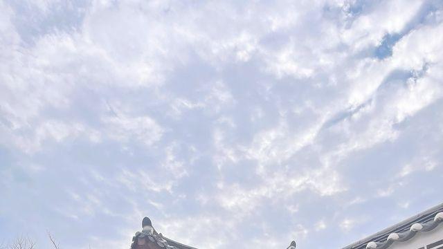 박하선, 올블랙으로 한옥을 산책하며 뽐낸 절제된 멋