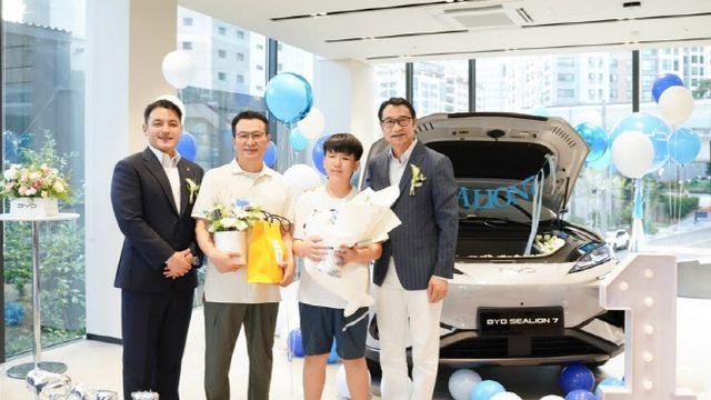 BYD코리아, BYD 씨라이언 7 출고 시작