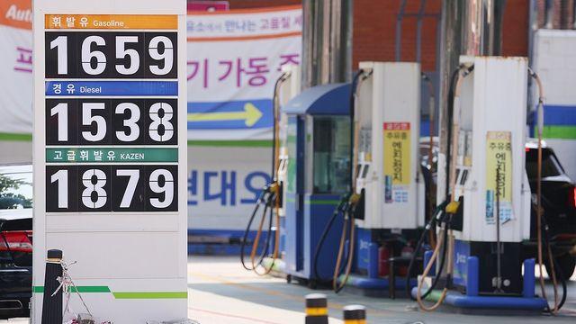 주유소 기름값 5주 연속 하락…