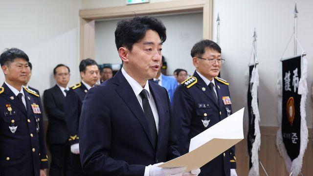李대통령 “고 이재석 경사 숭고한 헌신, 결코 잊지 않겠다”