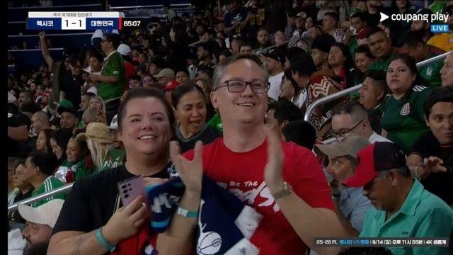 [멕시코vs대한민국] 저게 왜 저기에...