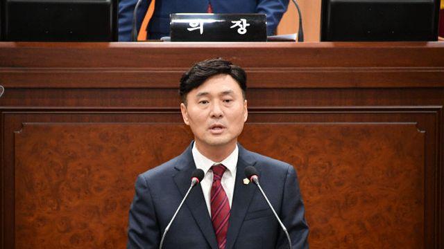 이철훈 김해시의원, 개발행위 '경사도' 규제 완화 촉구