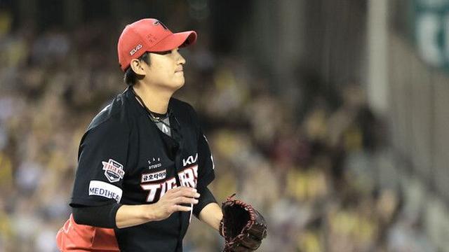 '첫 풀타임' KIA 김도현, 팔꿈치 염증으로 1군 엔트리 말소