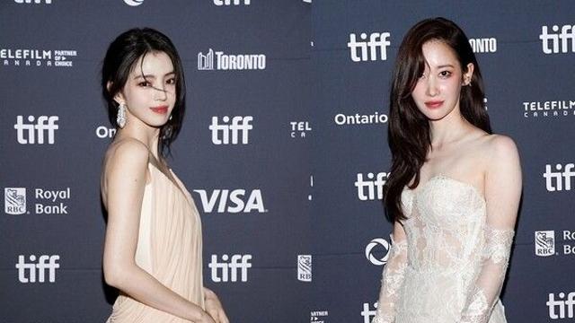 '또래' 한소희X전종서, 드레스 자태…토론토 뜨겁게 달궜다
