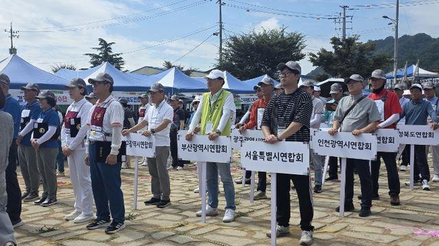 전국 시니어 900여 명 열띤 경기, 문경시지회 종합우승 쾌거