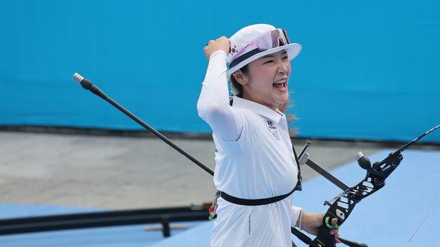 강채영, 중국 꺾고 새계선수권 첫 金…안산은 동메달로 전종목 메달 획득 [광주 현장]