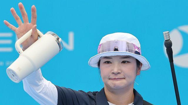 강채영, 광주 세계양궁 여자 개인전 금메달…안산 동메달