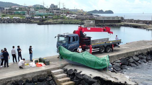 보트로 제주 밀입국, 화물차 숨어 청주까지 간 중국인 검거