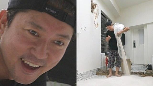 김대호, 집안에 모래사장 '대운대' 개장…광기 어린 로망 실현 ('나 혼자 산다')