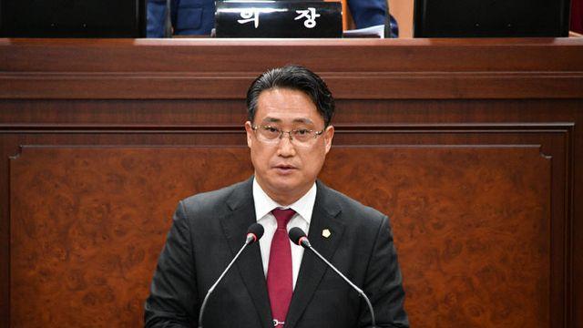 송재석 김해시의원, 외동 공영주차빌딩 건립 촉구