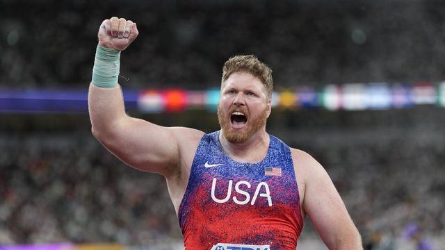 男 포환 크라우저, 세계선수권 3연패…체벳, 女 10,000ｍ 우승